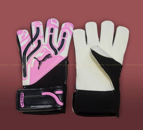 Găng tay Puma Ultra Play RC Goalkeeper Gloves - Poison Pink/Puma White/Puma Black 041862 08