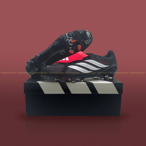 Adidas Predator Pro FT HG AG - Core Black/Cloud White/Lucid Red KI8756