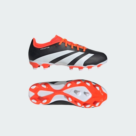 Adidas Predator 24 League Low Kids FG/AG - Black/White/Red IG5440