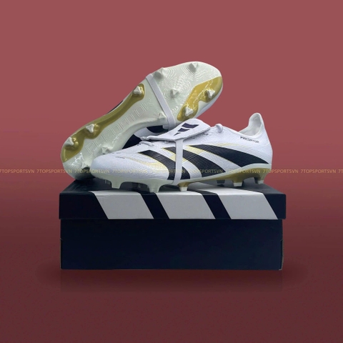 Predator League FT FG/MG - Cloud White / Core Black / Gold Metallic JI1114