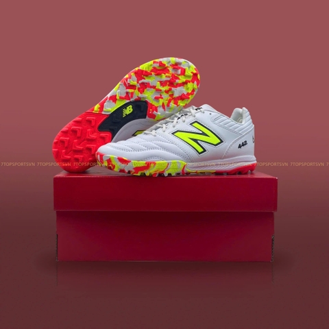 New Balance 442 V2 Pro TF -  White/Yellow/Red  MS41TIB2 D