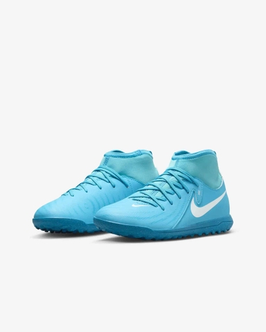 Nike Phantom Luna 2 Club TF Kids - Blue Furry/White FJ2607 400