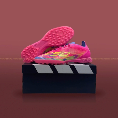 Adidas F50 Pro TF - Lucid Pink /Lucid Lemon/Blue Fusion JH6416