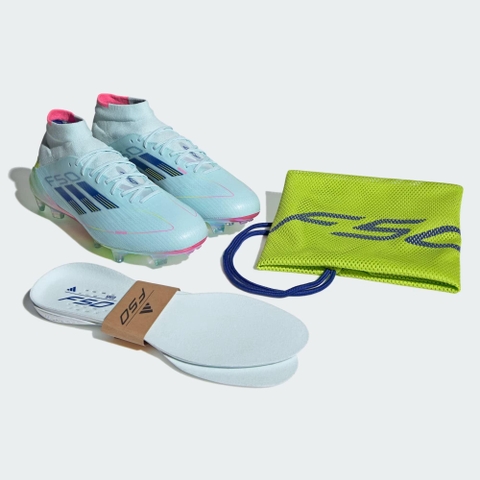 Adidas F50 Elite Mid-Cut 99 Capsule FG - Almost Blue/Semi Lucid Blue/Semi Solar Yellow IH0115