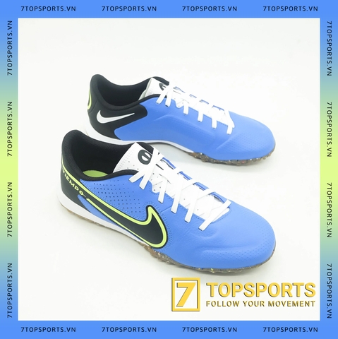 Nike Tiempo Legend IX Academy TF - Light Photo Blue/Black/Lime Glow DA1191 403