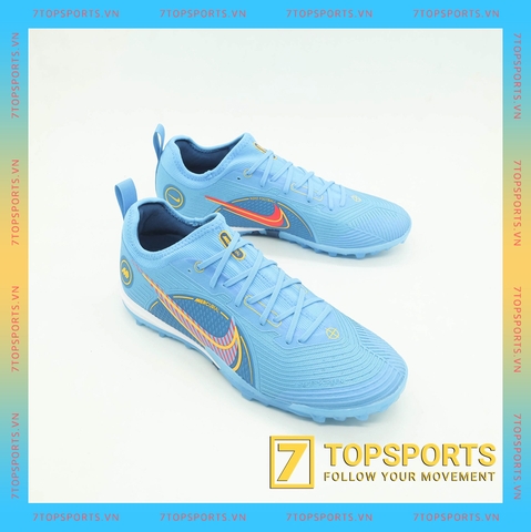 Nike Mercurial Zoom Vapor XIV Pro TF - Chlorine Blue/Marina/Laser Orange DJ2851 484