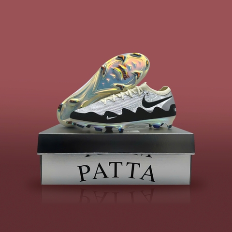 Nike Mercurial Zoom Vapor 16 Elite FG SE x Patta 'Unite' - Metallic Silver/Coconut Milk IQ3365 001