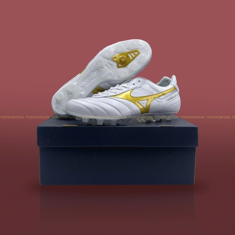 Mizuno Morelia II Japan FG - White/Gold/Galaxy Silver P1GA260150