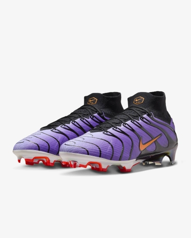 Nike Zoom Mercurial Superfly 9 TN FG - Voltage Purple/Total Orange FV4553 500