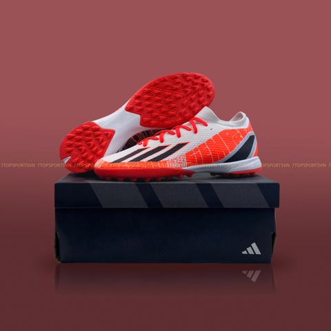 Adidas X Speedportal Messi .3 TF - Cloud White/Core Black/Solar Red GW8395