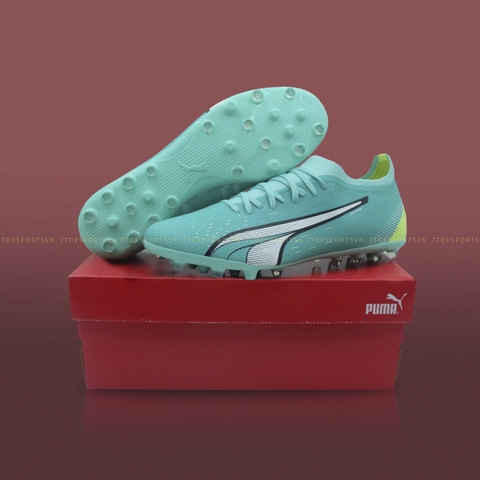 Puma Ultra Match MG - Electric Peppermint/Puma White/Fast Yellow 107219 03