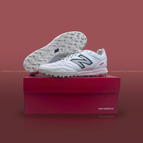 New Balance 442 V2 Pro TF -  White/Black/Team Red MS41TWT2 2E