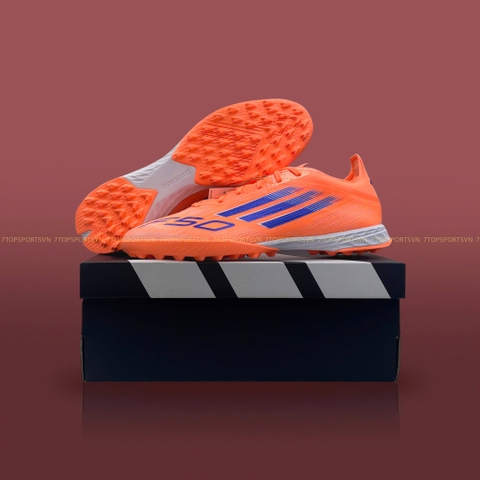 Adidas F50 Pro TF - Beam Orange/Lucid Blue/Cloud White JH7664