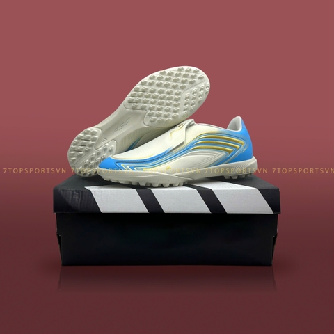 Adidas F50 Messi League TF Kids - Ivory/Semi Blue Burst/Icey Blue KK1372
