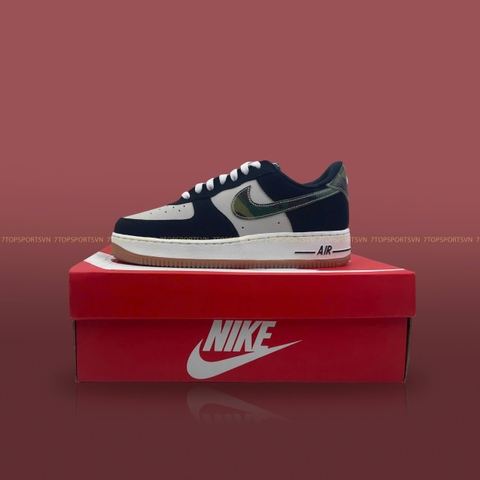 Nike Air Force 1 Low Retro - White/Black/Gum Medium Brown/Summit White HQ1967 100