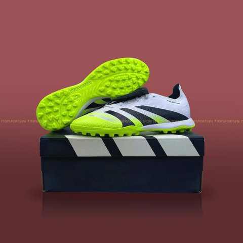 Adidas Predator League FT TF - Cloud White/Core Black/Lucid Lemon JQ1072