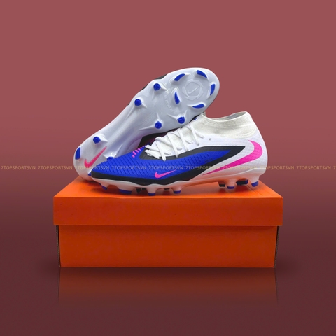 Nike Phantom 6 High Academy FG - Racer Blue/White/Pink Blast HQ2278 446