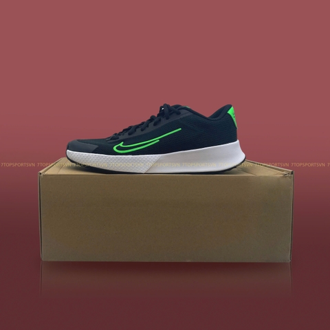 NikeCourt Vapor Lite 2 HC - Black Poison Green DV2018 004