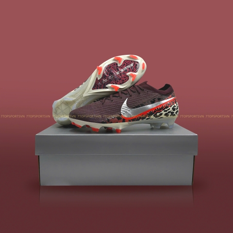 Nike Air Zoom Mercurial Vapor 16 Elite FG NU3 - Burgundy Crush/University Red/Fossil/Metallic Silver IO8442 661
