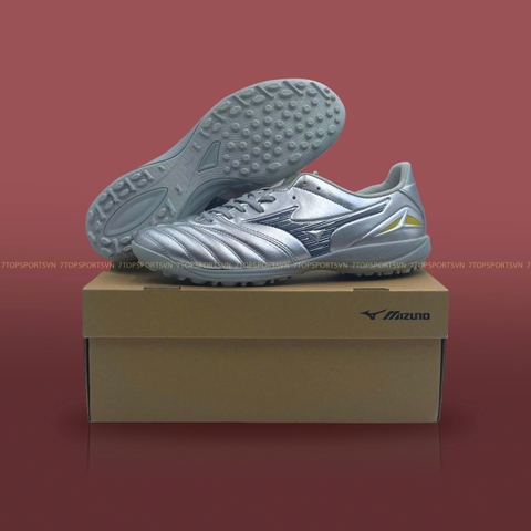 Mizuno Morelia Neo IV Pro TF - Platinum Silver/Cool Gray P1GD253504
