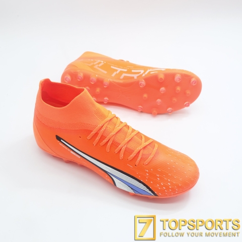 Puma Ultra Pro MG Fearless - Ultra Orange/Puma White/Blue Glimmer 107242 01