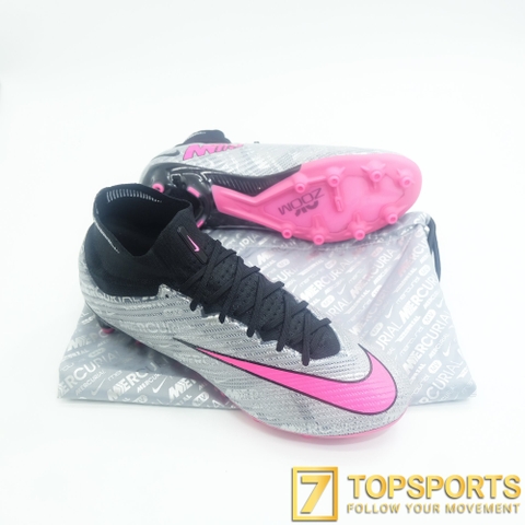Nike Zoom Mercurial Superfly 9 Elite XXV AG Pro - Metallic Silver/Hyper Pink/Black/Volt FJ2013 060