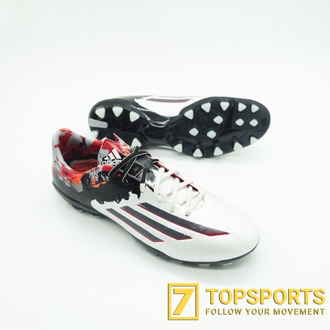 Adidas Messi 10.1 AG  - White/Granite/Scarlet B26903