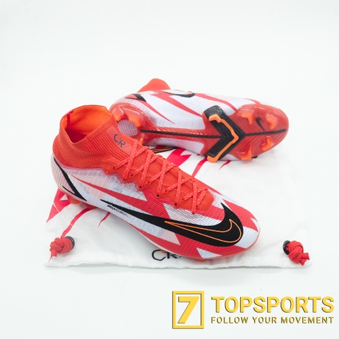 Nike Mercurial Superfly XIII Elite CR7 FG - Chile Red/Ghost/Total Orange/Black DB2858 600