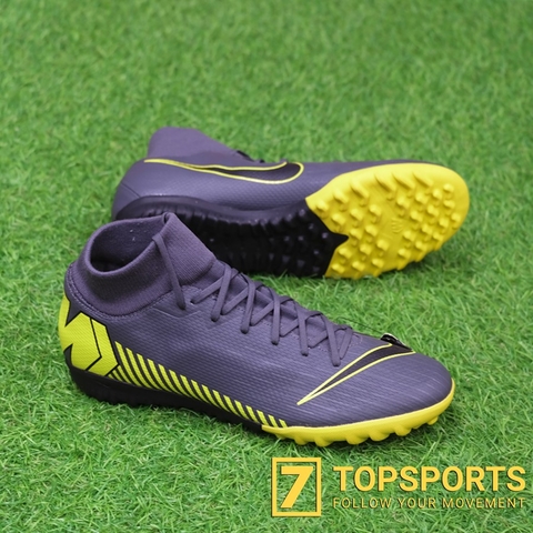 Nike Mercurial Superfly VI Academy TF – Grey/Yellow/Black AH7370 070