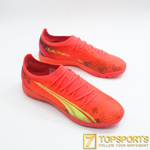 Puma Ultra Ultimate Cage TF - Fiery Coral/Fizzy Light/Puma Black 106893 03