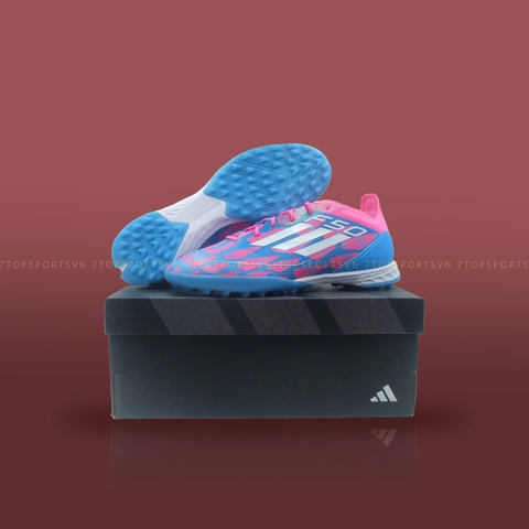 Adidas F50 Pro TF - Solar Blue/ White/ Solar Pink IH8049