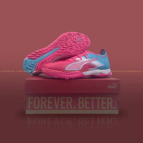 Puma Ultra 6 Match Re-Charge TF - Hero Blue/Sunset Pink/Garnet Rose 108766 01