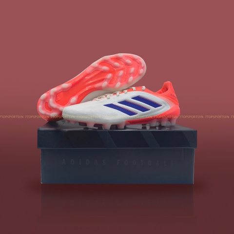 Adidas Copa Pure III League 2G/3G AG - Cloud White/Lucid Blue/Signal Coral JR2865