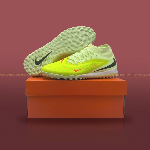 Nike Phantom 6 High Academy TF - Hyper Crimson/Limelight/Black HQ2277 800