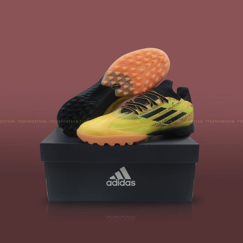 Adidas X Speedflow Messi .1 TF - Solar Gold/Core Black/Bright Yellow GW3864