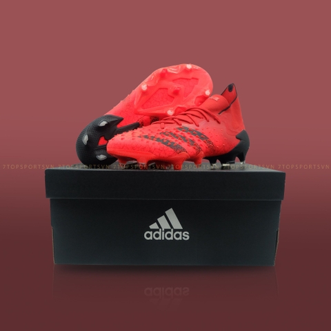 Adidas Predator Freak.1 FG - Red/Core Black/Solar Red FY6256