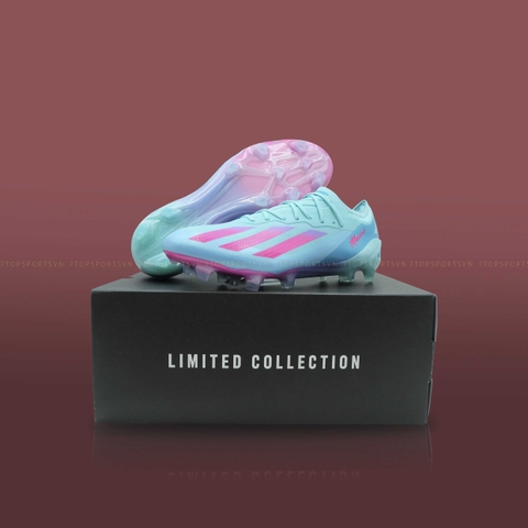 Adidas X Crazyfast Messi.1 FG  - Flash Aqua/Lucid Pink/Lucid Cyan ID0069