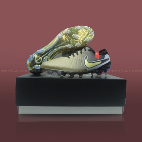 Nike Tiempo Legend X Elite FG SE -  Metallic Gold Silk/Black/Total Crimson/Metallic Gold Coin FJ2515 900