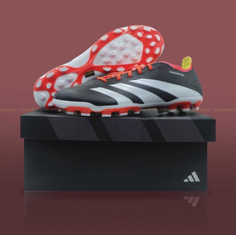 Adidas Predator League AG 2G/3G - Black/White/Red IF3210