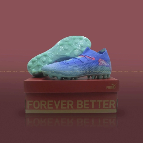 Puma Future 7 Ultimate MG - Bluemazing/PUMA White/Electric Peppermint  107922 01
