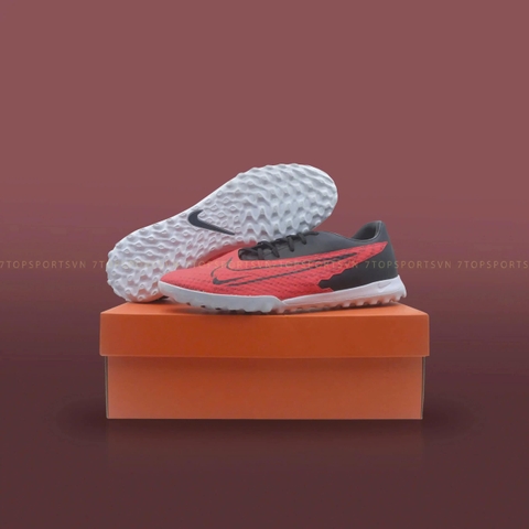 Nike React Phantom GX Academy TF - Bright Crimson/White/University Red/Black DD9477 600