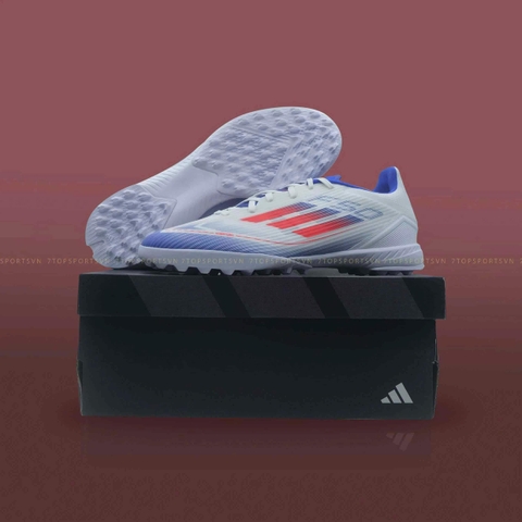 Adidas F50 League TF - Cloud White/Solar Red/Lucid Blue IF1343