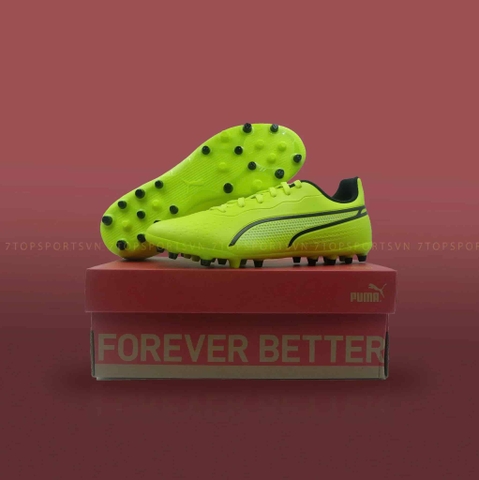 Puma King Match MG - Solar Yellow/Black 107572 02
