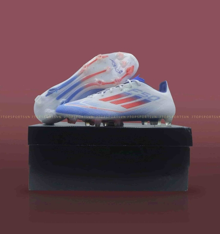 Adidas F50 Elite FG - Cloud White/Solar Red/Lucid Blue IF8818