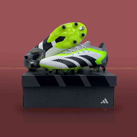 Adidas Predator Accuracy.1 SG - White/Core Black/Lucid Lemon IF2292