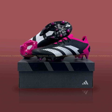 Adidas Predator Accuracy.1 SG - Core Black/Footwear White/Shock Pink GW4584