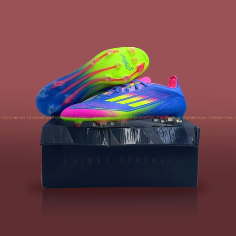 Adidas F50 Elite FG - Blue Fusion/Lucid Lemon/Lucid Pink IE1201