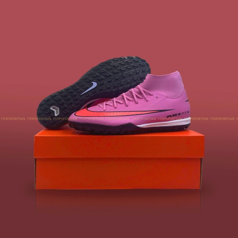Nike Air Zoom Mercurial Superfly 10 Academy TF - Magic Flamingo/Total Crimson/Black FQ8331 600