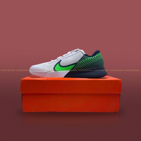 Nike Court Air Zoom Vapor Pro 2 HC - White/Poison Green DR6191 105