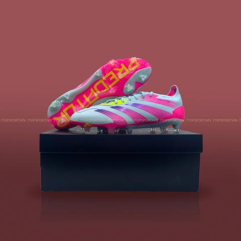 Adidas Predator Elite FG - Almost Blue/Lucid Pink/Semi Solar Yellow IE3950